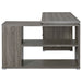 Coaster Yvette L-shape Office Desk Weathered Grey Default Title