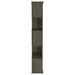 Coaster Joey 5-tier Bookcase Weathered Grey Default Title