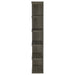 Coaster Harrison 5-tier Bookcase Weathered Grey Default Title