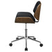 Coaster Addington Adjustable Height Office Chair Black and Chrome Default Title