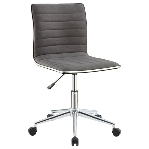 Coaster Chryses Adjustable Height Office Chair Grey and Chrome Default Title