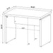 Coaster Skylar Extension Desk Cappuccino Default Title