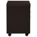 Coaster Skylar 3-drawer Mobile File Cabinet Cappuccino Default Title