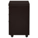 Coaster Skeena 3-drawer Mobile Storage Cabinet Cappuccino Default Title