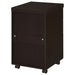 Coaster Skeena 3-drawer Mobile Storage Cabinet Cappuccino Default Title