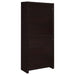 Coaster Skylar 5-shelf Bookcase with Storage Drawer Cappuccino Default Title