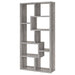 Coaster Theo 10-shelf Bookcase Grey Driftwood Default Title