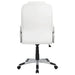 Coaster Kaffir Adjustable Height Office Chair White and Silver Default Title