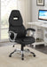 Coaster Bruce Adjustable Height Office Chair Black and Silver Default Title