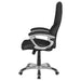 Coaster Bruce Adjustable Height Office Chair Black and Silver Default Title