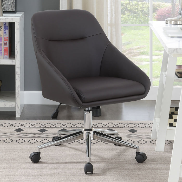 Coaster Jackman Upholstered Office Chair with Casters Default Title