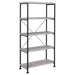 Coaster Analiese 4-shelf Bookcase Grey Driftwood Default Title