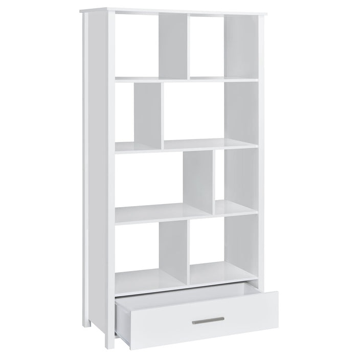 Coaster Dylan Rectangular 8-shelf Bookcase Default Title