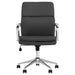 Coaster Ximena Standard Back Upholstered Office Chair Black Default Title