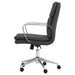 Coaster Ximena Standard Back Upholstered Office Chair Black Default Title