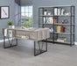 Coaster Analiese 4-drawer Writing Desk Grey Driftwood Default Title