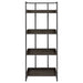 Coaster Ember 4-shelf Bookcase Dark Oak and Sandy Black Default Title