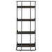 Coaster Ember 4-shelf Bookcase Dark Oak and Sandy Black Default Title