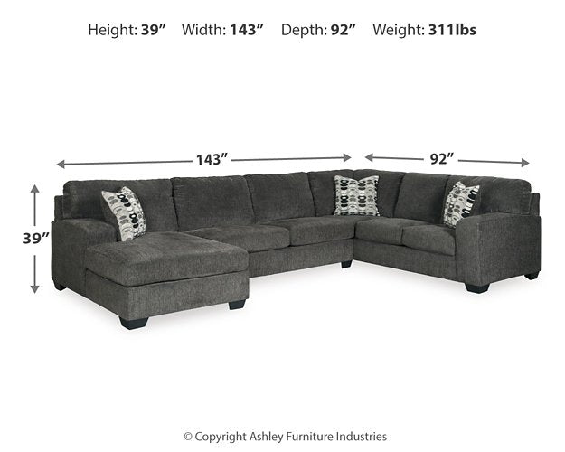 Ballinasloe Sectional with Chaise