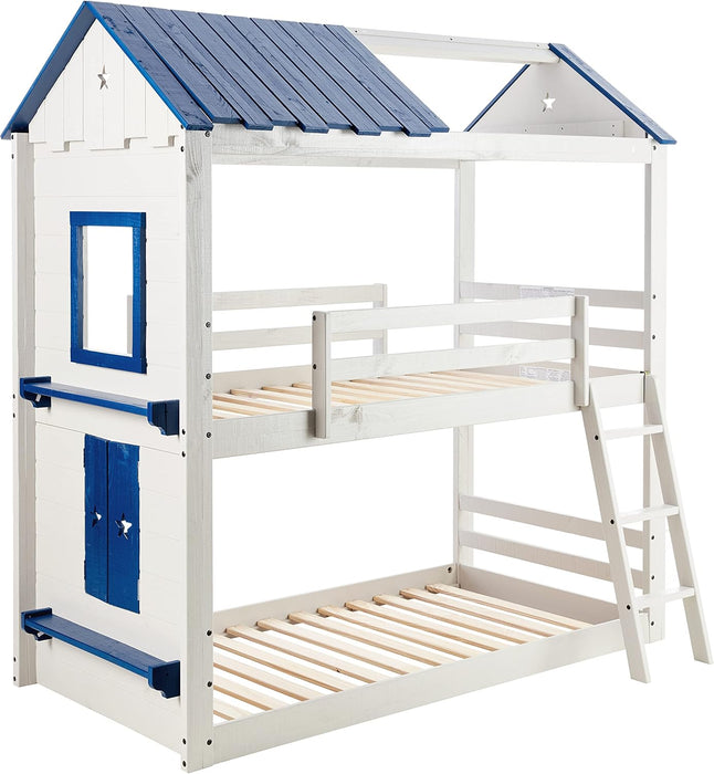 Twin/ Twin House Bunkbed