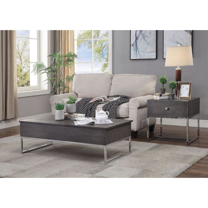 Iban Rectangular Coffee Table with Lift Top