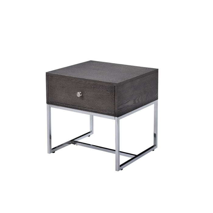 Iban Rectangular End Table