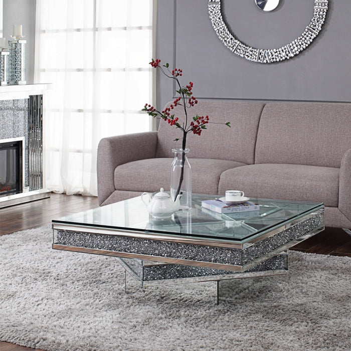 Noralie Glam Square Coffee Table