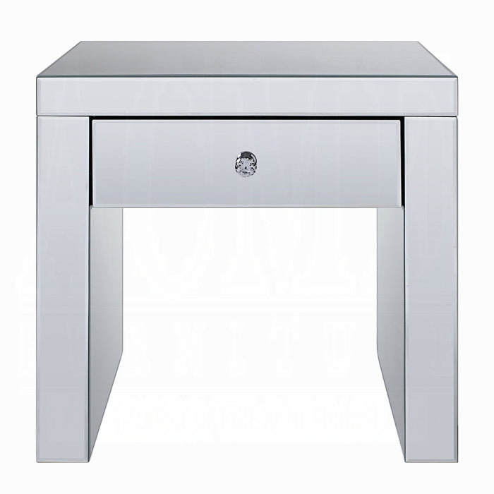 Noralie 1 Drawer Square End Table