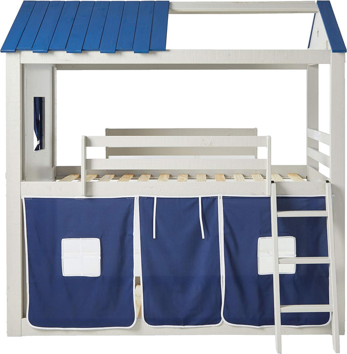 Twin/ Twin House Bunkbed