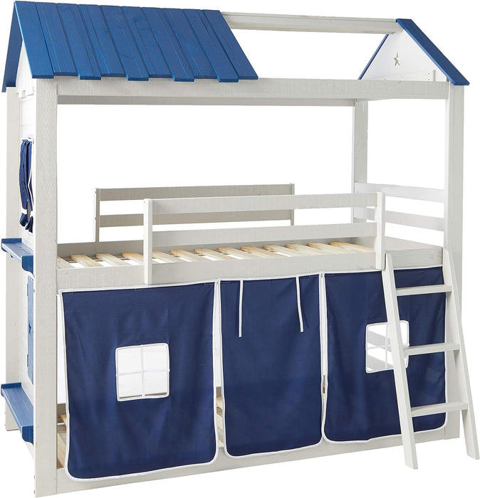 Twin/ Twin House Bunkbed