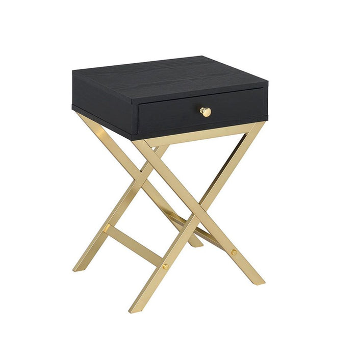 Coleen Rectangular 1 Drawer Accent Table