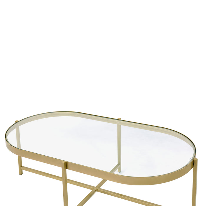 Charrot Oval 54"L Coffee Table