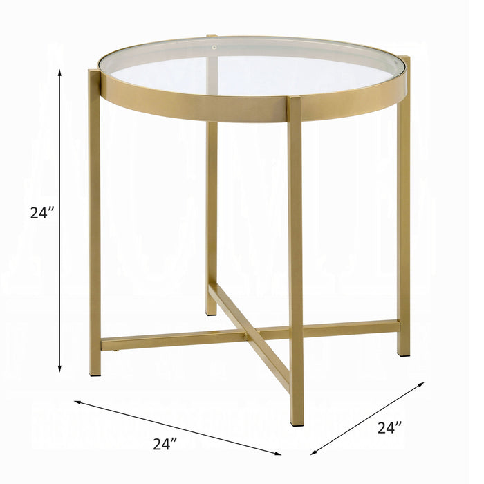 Charrot Round 24"Dia End Table