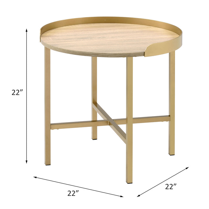 Mithea Round End Table