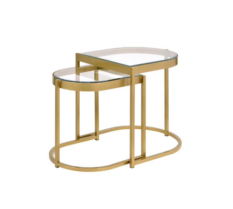 Timbul Oval Nesting Table Set