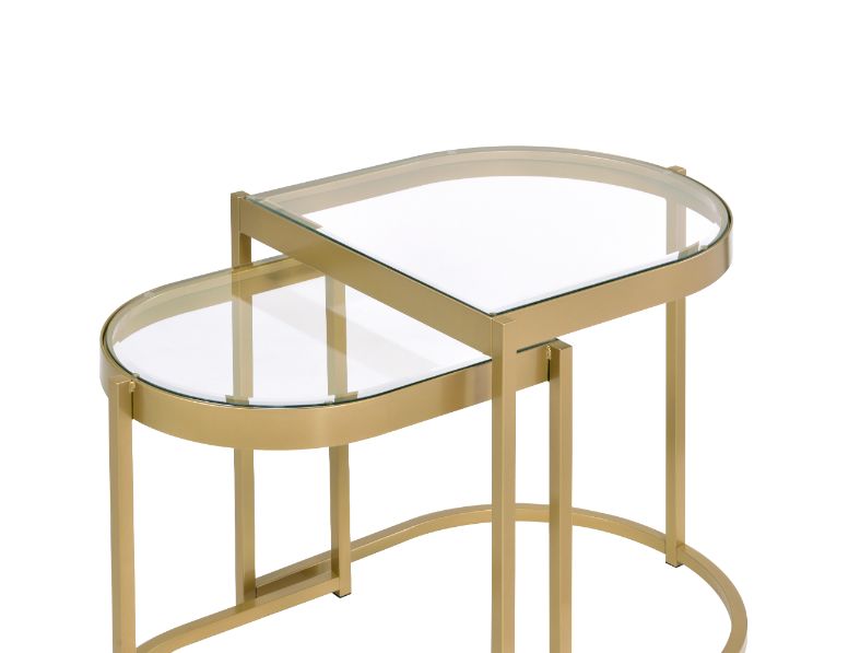 Timbul Oval Nesting Table Set