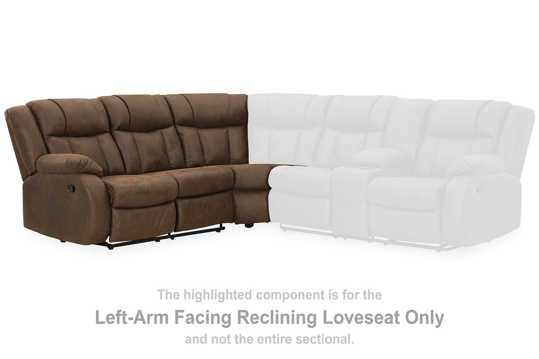 Trail Boys Reclining Sectional