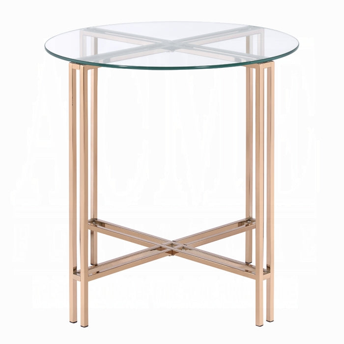 Veises 23"Dia Round End Table