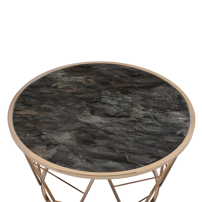 Cicatrix Round 33"Dia Coffee Table