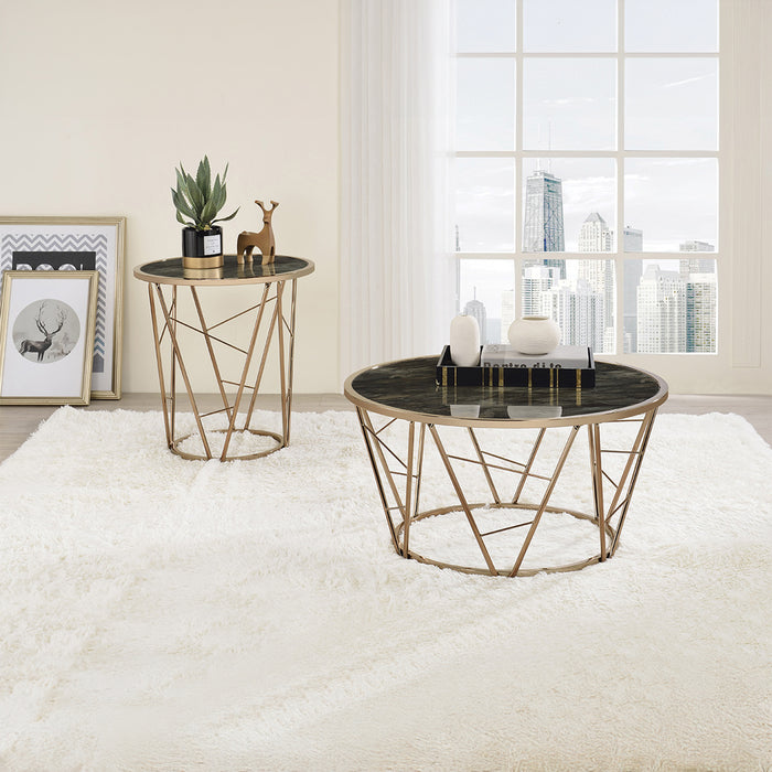 Cicatrix Round 33"Dia Coffee Table