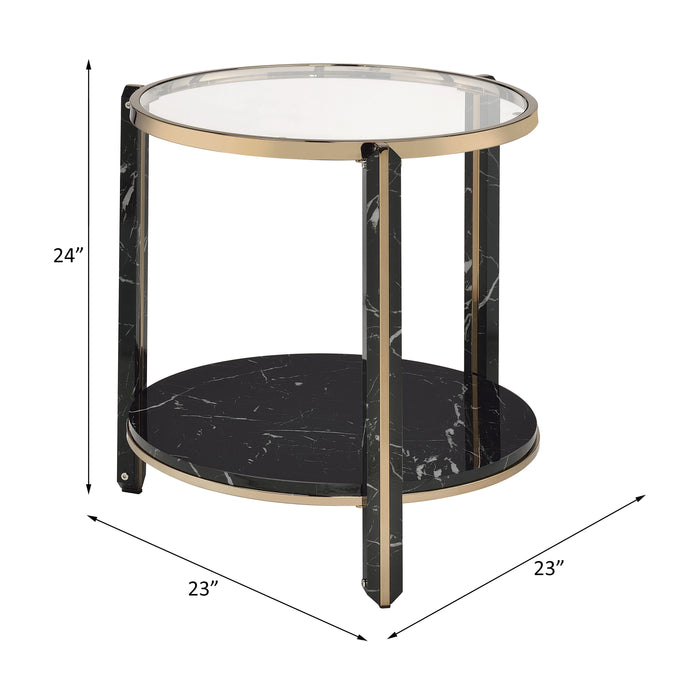 Thistle 23"Dia Round End Table