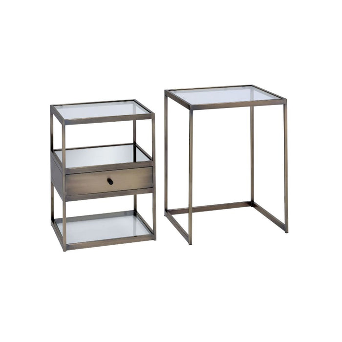 Enca Rectangular 18/16"L Nesting Table Set