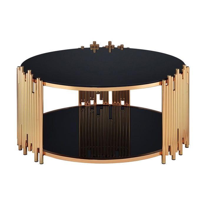 Tanquin 37"Dia Round Coffee Table