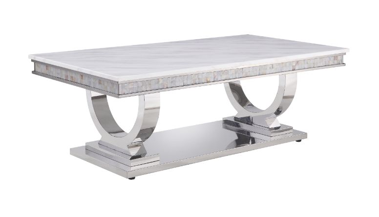 Zander 51"L Rectangular Coffee Table