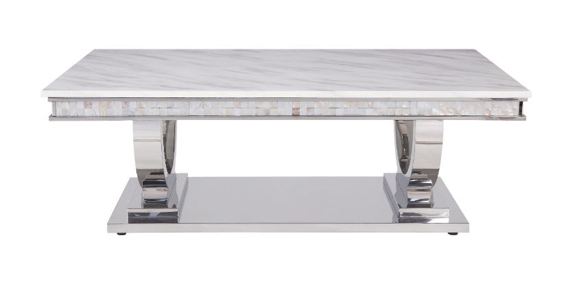 Zander 51"L Rectangular Coffee Table