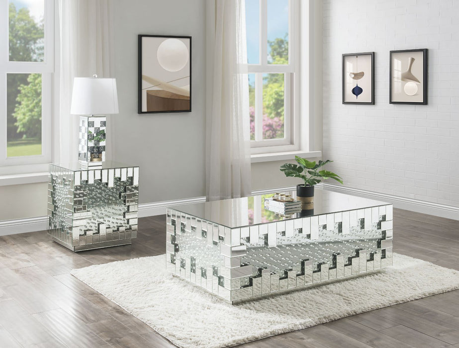 Nysa Glam Rectangular Coffee Table