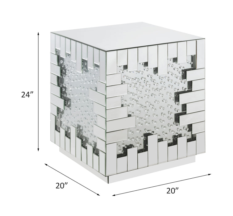 Nysa Glam Square End Table