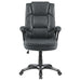 Coaster Nerris Adjustable Height Office Chair with Padded Arm Grey and Black Default Title