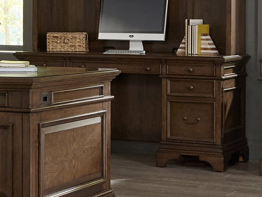 Coaster Hartshill Credenza with Power Outlet Burnished Oak Default Title