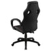 Coaster Carlos Arched Armrest Upholstered Office Chair Black Default Title